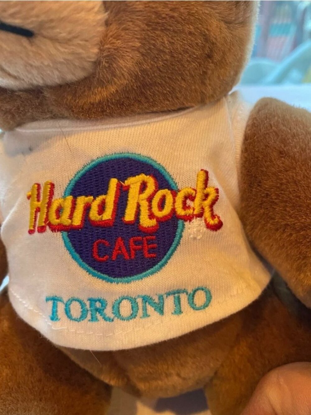Hard Rock Cafe Toronto Teddy Bear Plush w/Tee Shirt 9"